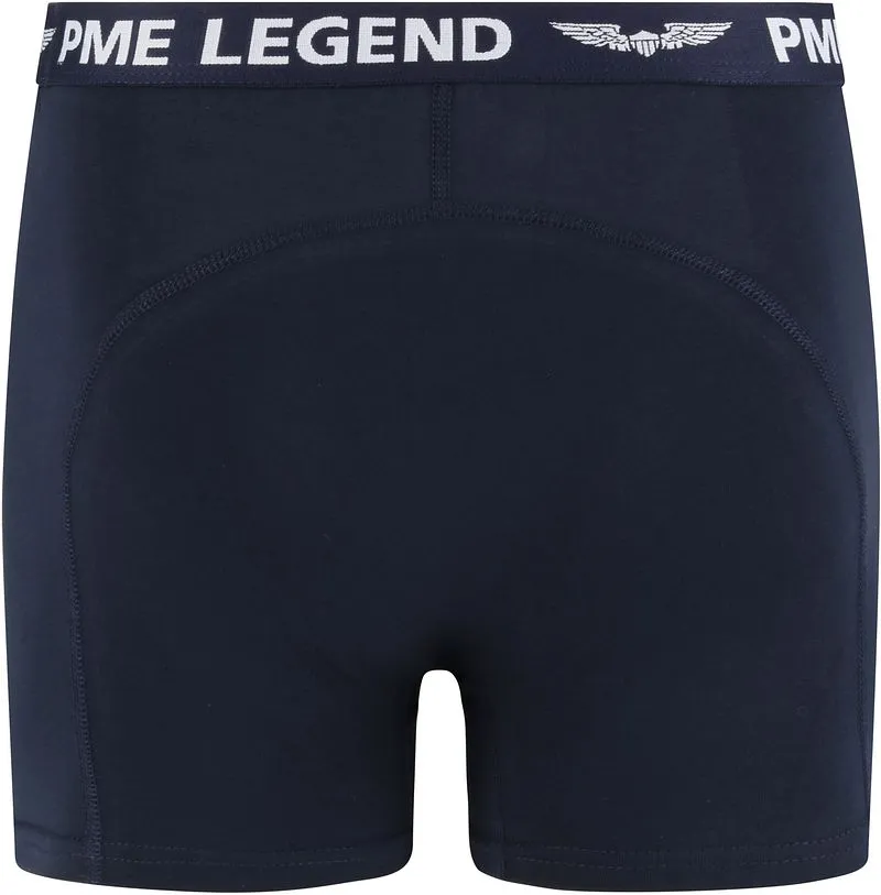 PME Legend PME Legend Boxershorts 2er-Pack Uni Navy, Dunkelblau, – Produktbild 2 von 2