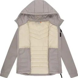 ragwear ragwear Outdoorjacke Sandrra Steppjacke aus modernem Materialmix mit Kapuze – Produktbild 1 von 1