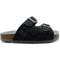 thies Vegane "thies ® Kids PET Sandale" aus weichem Filz, Grey mint (grau mint), – Produktbild 1 von 1