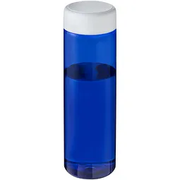 Unbranded H2O Active® Eco Vibe 850 ml Wasserflasche mit Drehdeckel, blau, weiß – Produktbild 1 von 1