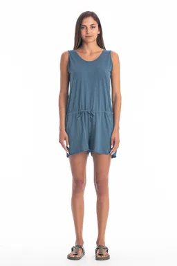 RAVENS VIEW IBIZA RAVENS VIEW IBIZA Damen vegan Jumpsuit Nina Jeans Blau – Produktbild 1 von 1