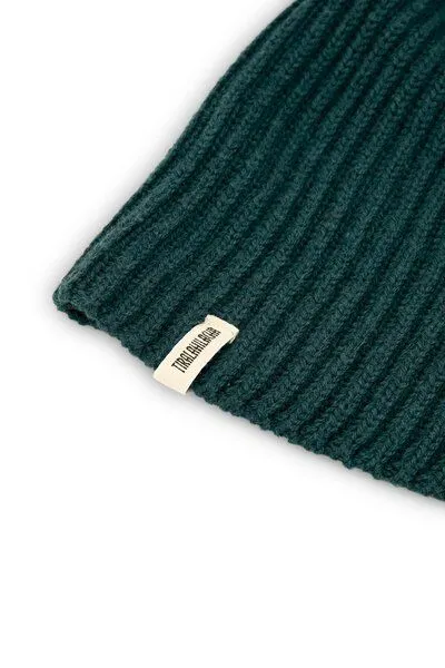 TIRALAHILACHA TIRALAHILACHA Tao chunky wool beanie Women, Blau, – Produktbild 4 von 4