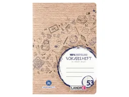 Herlitz herlitz Recycling-Vokabelheft DIN A5 mit 2 Spalten, 32 Blatt – Produktbild 1 von 1