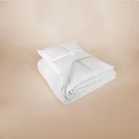 KUSHEL KUSHEL Bettdecke Schlafdecke mit Synthetik Füllung (Royal Pearls) vegan – Produktbild 1 von 1