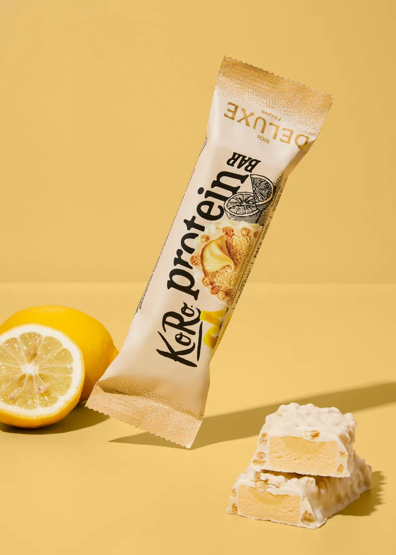 KoRo Protein Bar Deluxe Lemon Buttermilk Style | 55 g - Nur online erhältlich – Produktbild 2 von 5