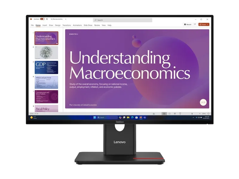 Lenovo Lenovo ThinkVision T24d-40 - LED-Monitor - 61 cm (24") – Produktbild 1 von 2
