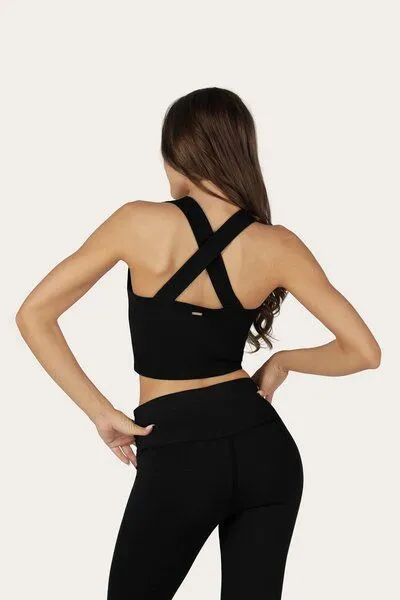 Urban Goddess Urban Goddess Aina Yoga & Pilates Sport-BH, Onyx black (schwarz), – Produktbild 3 von 4