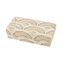 El Puente El Puente "Ornamente" Dose aus Papier in Beige mit Print | Fair Trade & Handmade aus Bangladesch – Produktbild 1 von 1