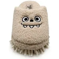 thies Veganer "thies ® Eco Monstimop Teddy Slipper" aus kuscheligem recyceltem PES, Off white, – Produktbild 2 von 5