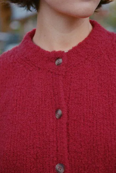 Nénés Nénés Suzanes Cardigan – Rot, Rot, – Produktbild 2 von 4