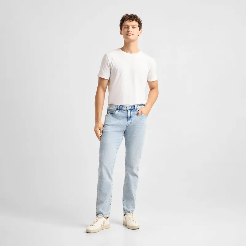 DAWN Herren Jeans DUSK Regular Straight DAWN Bio-Baumwolle, Bright blue, – Produktbild 1 von 6