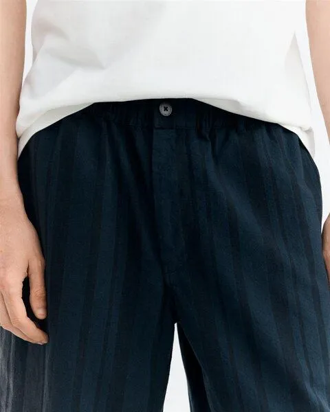 thinking mu thinking mu Gestreifte Shorts Modell: Gasper, Navy (blau), – Produktbild 4 von 5