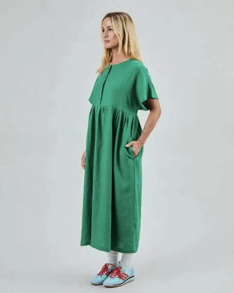 Brava Fabrics Brava Fabrics Oversize Langkleid Grün – Produktbild 1 von 3