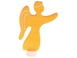 Grimms Grimms Engel Steckfigur aus Lindenholz, bunt lasiert Höhe 8,5 cm – Produktbild 1 von 1