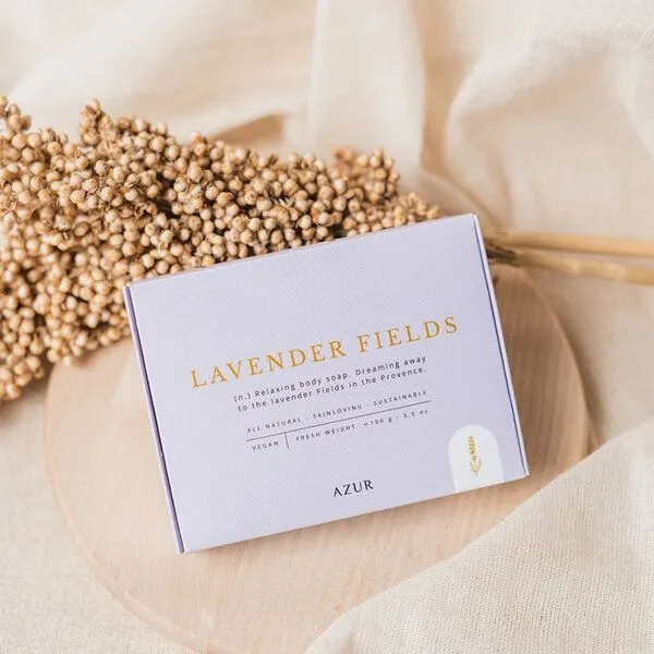 Azur Natural Bodycare Azur Natural Bodycare Lavender Fields Seife – Produktbild 2 von 4