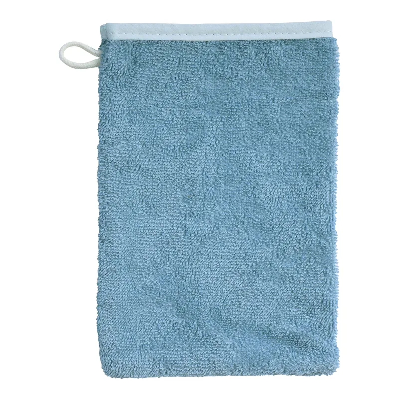Wörner Wörner Waschlappen 15x21 cm blau, Blau, – Produktbild 2 von 2