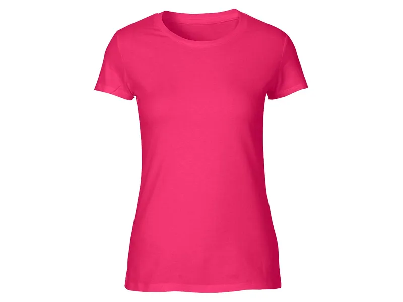 Neutral Neutral Bio-Damen-T-Shirt mit Rundhalsausschnitt pink, Gr. XL – Produktbild 1 von 1