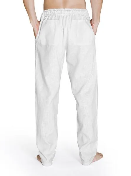 SCHAZAD Leinenhose CHINO von SCHAZAD, Weiß, – Produktbild 3 von 3