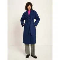 LANIUS LANIUS Walkmantel mit Revers (GOTS), Vintage blue, – Produktbild 1 von 1