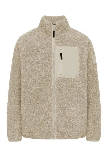 derbe derbe Fleecejacke „Kuschelbypocket“, Cobblestone, – Produktbild 2 von 4