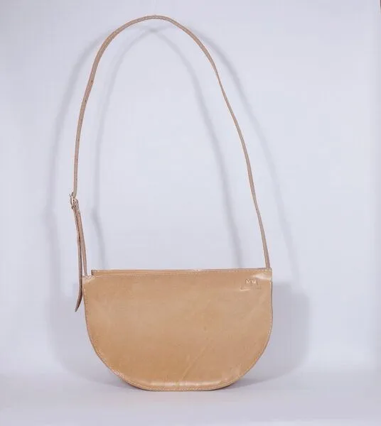 monday market monday market Ledertasche Frieda, Hellbraun, – Produktbild 1 von 4