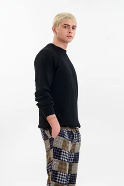 KOMODO KOMODO Herren vegan Pullover Herren Nebel Schwarz – Produktbild 1 von 1