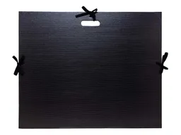 Exacompta Exacompta Zeichenmappe mit Stoffband und Griff, 500 x 650 mm, schwarz – Produktbild 1 von 1