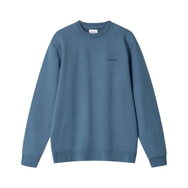 SALZWASSER SALZWASSER FJORD Sweater (Unisex) aus 100% Bio-Baumwolle (GOTS), Indigo (blau), – Produktbild 1 von 4