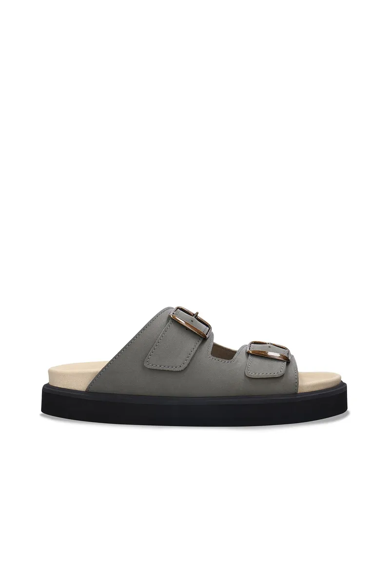 NAE NAE Herren vegan Sandalen Darku Grün, Olivgrün, – Produktbild 2 von 2