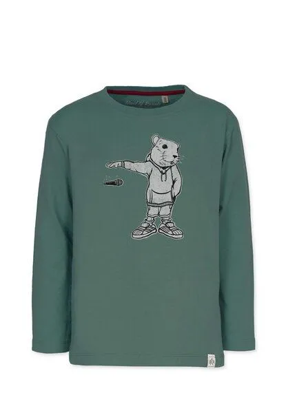Band of Rascals Band of Rascals Mic Drop Longsleeve, Cilantro-green, – Produktbild 2 von 4