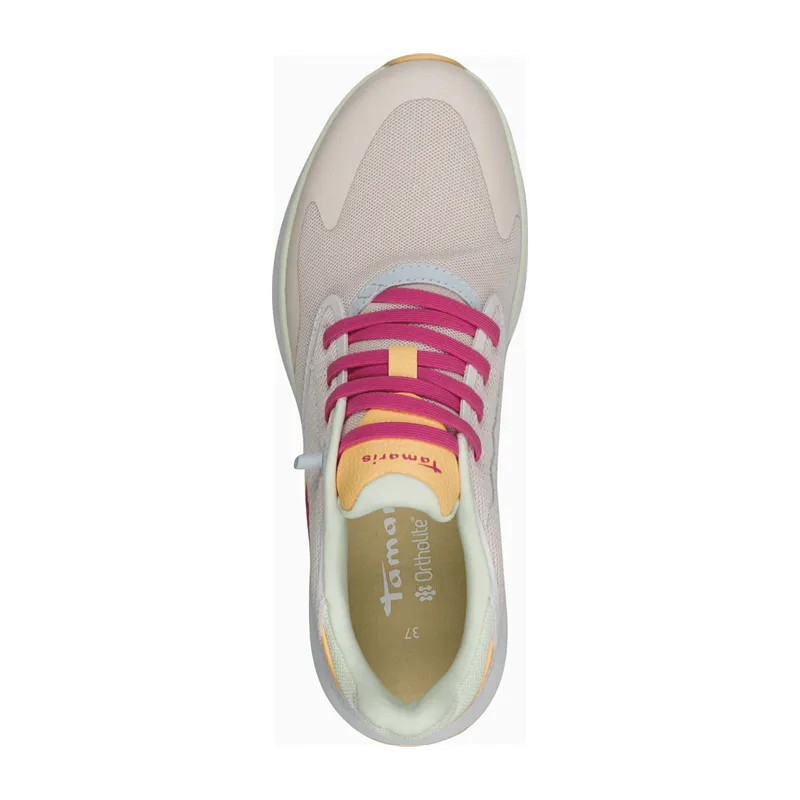 Tamaris Tamaris Sneaker Low für Damen, beige, Größe 42 EU, Beige, – Produktbild 3 von 4