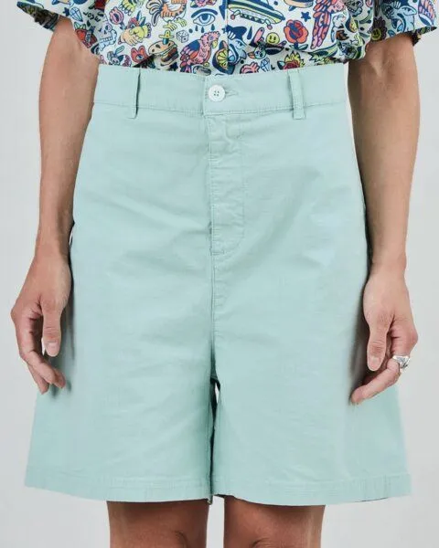Brava Fabrics Brava Fabrics High Waist Shorts Green – Produktbild 2 von 4