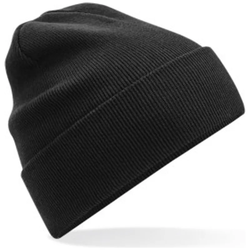 Beechfield Beechfield Damen / Herren Beanie Mütze Wintermütze Strickmütze, Schwarz, – Produktbild 1 von 3