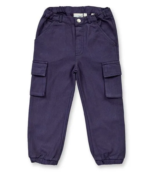 Sense Organics & friends in cooperation with GARY MASH Sense Organics & friends in cooperation with GARY MASH Gefütterte Kinder Cargohose aus aus Biobaumwolle, Dunkelblau, – Produktbild 1 von 3