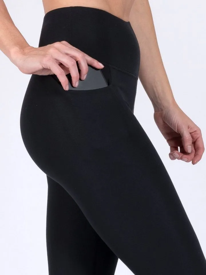 Magadi Magadi Leggings Amalia aus softem Stretch, Schwarz, – Produktbild 3 von 4