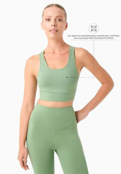 ORGANICATION ORGANICATION BIANNCA | Bralette aus Bio-Baumwolle, Mineral green, – Produktbild 4 von 4