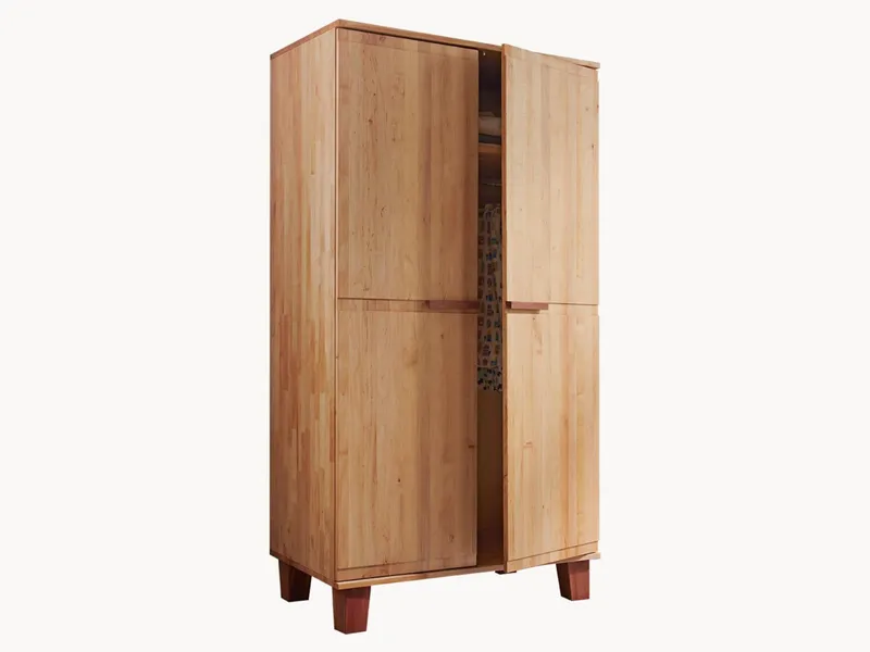allnatura Kleiderschrank "Ludus" Komfort, Natur, – Produktbild 1 von 2