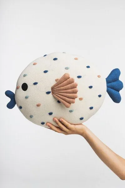 Tranquillo Tranquillo Kuscheltier BLOOPLY, Mehrfarbig, – Produktbild 3 von 6