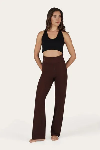 Urban Goddess Urban Goddess Weite Yogahose Agni - Bio-Baumwolle, Cacao (braun), – Produktbild 5 von 5