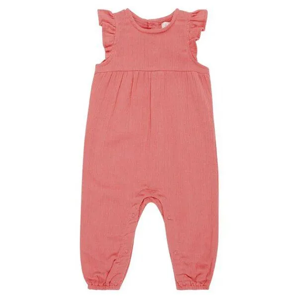 Sense Organics sense-organics Bequemer Baby Overall aus Musselin Marli von Sense Organics (Butterfly Romper), Rose, – Produktbild 1 von 2