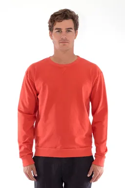 RAVENS VIEW IBIZA RAVENS VIEW IBIZA Herren vegan Sweatshirt Salinas Terracotta Orange – Produktbild 1 von 1