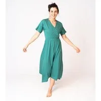 Gary Mash GARY MASH Midikleid Helena aus LENZING ECOVERO Mix, Petrol, – Produktbild 1 von 1