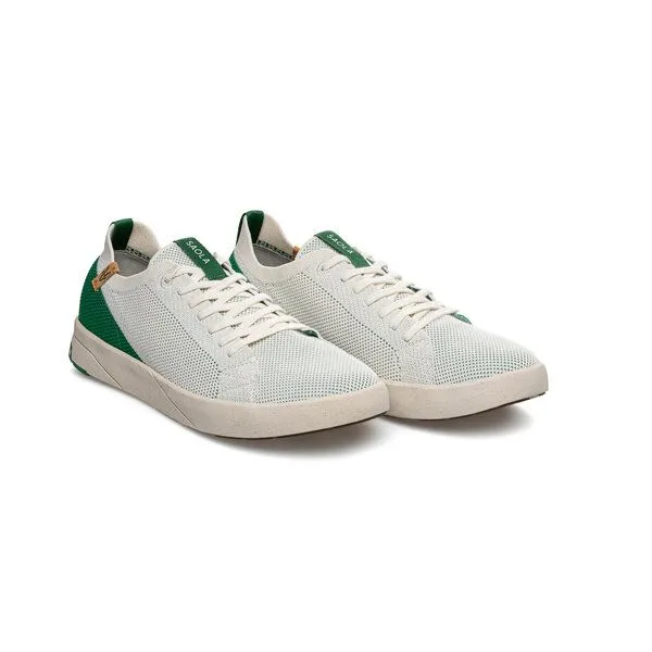 SAOLA SAOLA Vegane Sneakers - ultra leicht und komfortabel - CANNON KNIT 2.0 M, White forest, – Produktbild 4 von 4