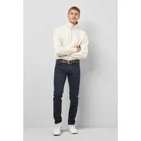 M 5 BY MEYER M 5 BY MEYER Soft Pima Cotton Five Pocket, Blau (marine), – Produktbild 2 von 5