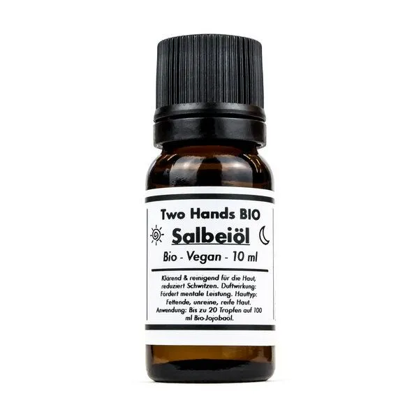 Two Hands BIO Two Hands BIO Salbeiöl - 10 ml – Produktbild 1 von 2
