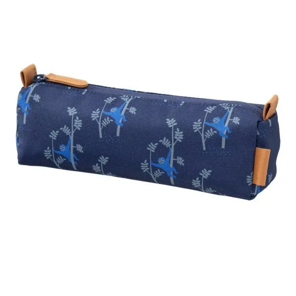 Fresk Fresk Federmäppchen für Kinder – 22 × 6 × 7 cm, aus recyceltem PET, Monkey, – Produktbild 1 von 3