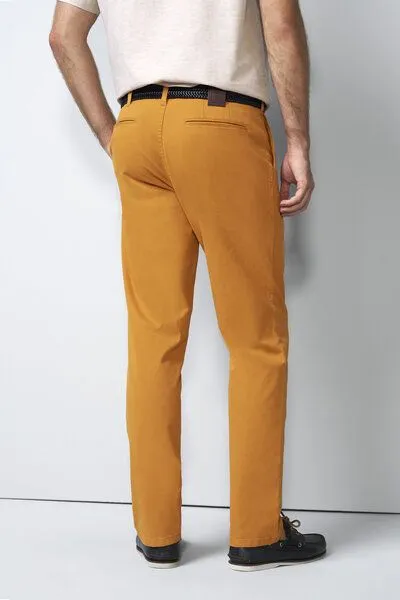M 5 BY MEYER M 5 BY MEYER Baumwoll-Tencel Chino, Beige (camel), – Produktbild 4 von 5
