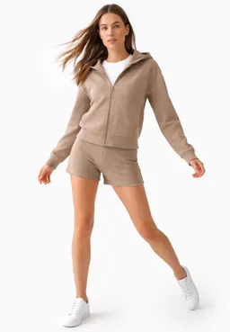 ORGANICATION ORGANICATION Damen vegan Hoodie Jennifer Gravel – Produktbild 1 von 1