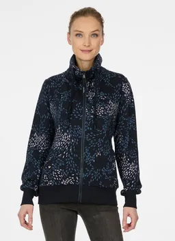 ragwear ragwear Sweatjacke RONETTE PRINT A brushed, in super softer Qualität und cooler allover Print, Stehkragen – Produktbild 1 von 1