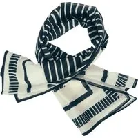 Living Crafts LIVING CRAFTS - Damen Tuch - Gestreift (100% Bio-Baumwolle), Nachhaltige Mode, Bio Bekleidung – Produktbild 1 von 1